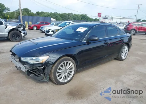 2014 Audi A6 2.0T Premium from USA, damaged, VIN WAUGFAFC7EN032651